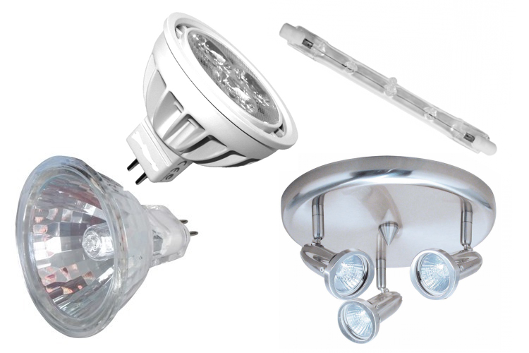 انواع لامپ هالوژن